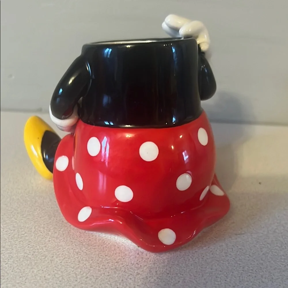 Disney Character tooth pick holder with Red and Yellow Accents